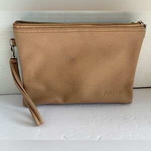 NWOT Avicenna Tan Clutch Bag (no spot just a shadow in photo)